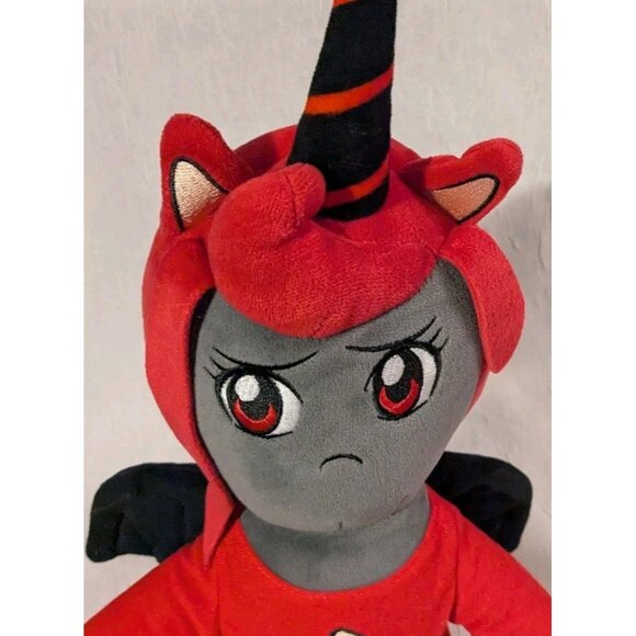 IamSanna Moody Unicorn Plush Roblox YouTuber Pizza Stuffed Animal 2020 Wings 15" - Picture 16 of 16